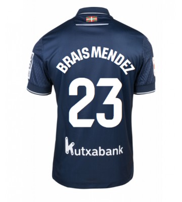 Real Sociedad Brais Mendez #23 Udebanetrøje 2023-24 Kort ærmer